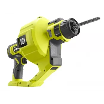 RYOBI RDA18-0 ONE+ akumulatorski čistilnik cevi 18V (golo orodje) - 7,6 m spirala, samodejno podajanje, LED luč