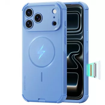 ESR Cyber Tough MagSafe ovitek za iPhone 17 Pro Max / 18 Pro Max - svetlo moder