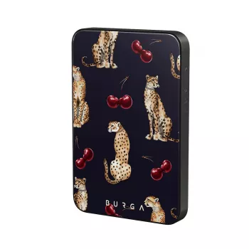 BURGA Burgal Magnetic 5000 mAh prenosni polnilnik Cougar Gunmetal