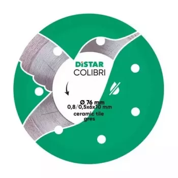 Diamantna rezalna plošča DISTAR COLIBRI, 75 x 0,8 x 6 x 10H