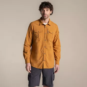 Craghoppers NosiLife Adventure LS Shirt III - Deep Henna, velikost L