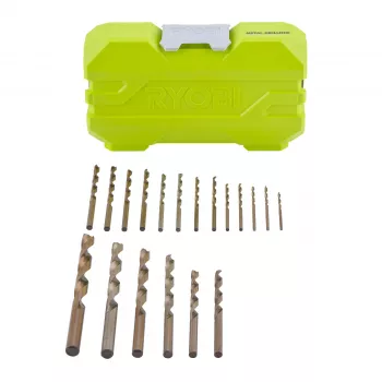 Ryobi HSS svedri za kovino - 19-delni