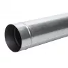 Dimna cev premera 160 mm, 1 m, črno jeklo, enoslojna, visokotemperaturna