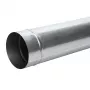 Dimna cev premera 160 mm, 1 m, črno jeklo, enoslojna, visokotemperaturna