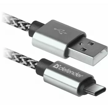 Defender kabel USB-A na USB-C 1,0 m 2,1 A bel