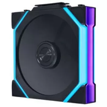 Lian Li UNI FAN SL FLEX Wireless ARGB Reverse Blade 120mm PWM ventilator za ohišje, črn
