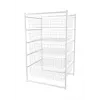 Predalna omarica 89x45x55cm 5 predalov bela