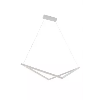 Viseča svetilka 32W LED bela 2240lm