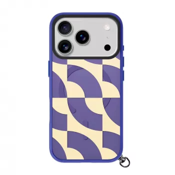 LAUT Keyko Pop ovitek za iPhone 17 Pro, Indigo Tide