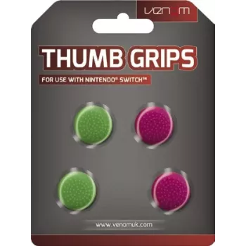 Venom Thumb Grips za Nintendo Switch 2, roza in zelena, VS4917