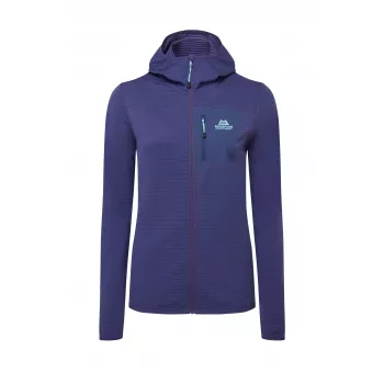 Mountain Equipment Lumiko jakna s kapuco za ženske Amethyst/Medieval, velikost S