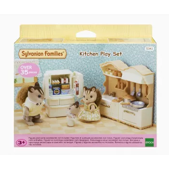 Sylvanian Families kuhinja Landhaus s hladilnikom - set pohištva za hišico za lutke