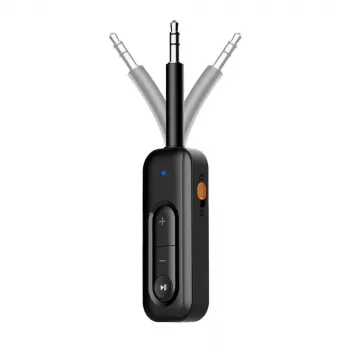 TECH-PROTECT ULTRABOOST AU03 Bluetooth 6.0 avdio adapter AUX sprejemnik črn