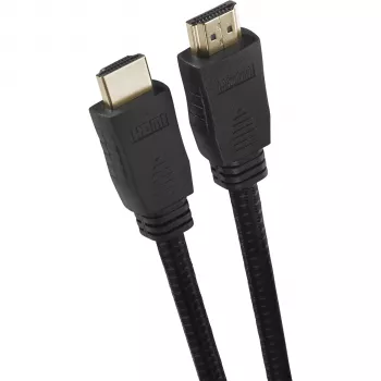 One For All Premium High Speed HDMI kabel z Ethernetom, 3,0 m, 4K@60Hz, HDR, ARC, HDCP 2.2, pozlačen, črn