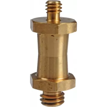 Manfrotto 037 reverzibilni adapter za vijake fotoaparata 1/4 inch-20 na 3/8 inch-16 nikljan medenina