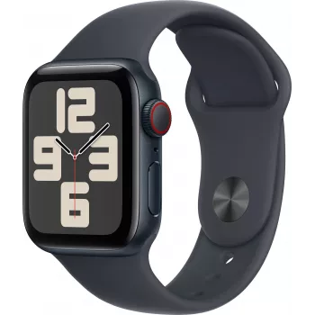 Apple Watch SE 2 GPS + Cellular 40mm, polnočna, Sport Band M/L (MRGA3ET/A)