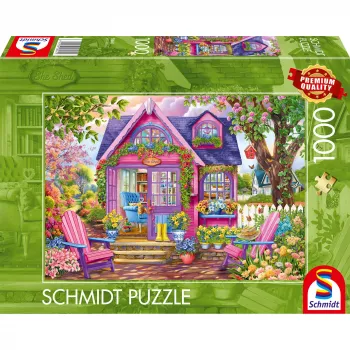 Schmidt Spiele 58061 Hiška za zaljubljence, sestavljanka 1000 kosov