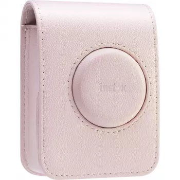 FUJIFILM instax mini Evo torbica za fotoaparat nežno rožnata lesna