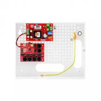 ATTE IP-5-11-E 5-portno hitro Ethernet PoE stikalo s 4 PoE vrati, 78W proračun, Extend Mode in izolacija vrat