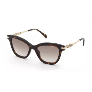 ZADIG & VOLTAIRE ženska sončna očala SZV451 havana acetat z gradientno rjavimi lečami, 52/19/140 mm