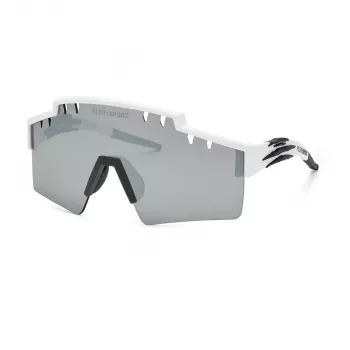 Philipp Plein Sport moška sončna očala SSP001-9905WW - črn okvir, sive leče, 99mm