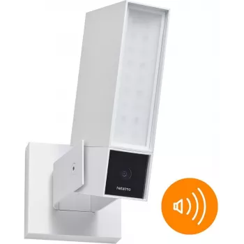 Netatmo Smart Outdoor varnostna kamera s sireno NOC-S-W-EC (bela)