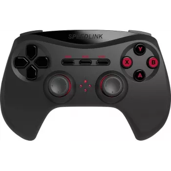Speedlink Strike NX brezžični igralni plošček za PC/PS3, črn (SL-650100-BK-01)