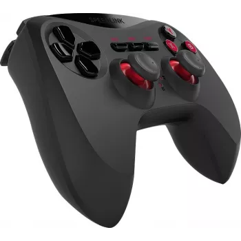 Speedlink Strike NX brezžični igralni plošček za PC/PS3, črn (SL-650100-BK-01)