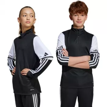 adidas Squadra 25 otroška trenirka majica 116 cm, črna JE2749