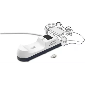 Speedlink Jazz USB polnilnik za igralni plošček za PS5 (SL-460001-WE)