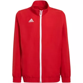 adidas Entrada 22 predstavitvena jakna rdeča H57540 mladinska 152 cm
