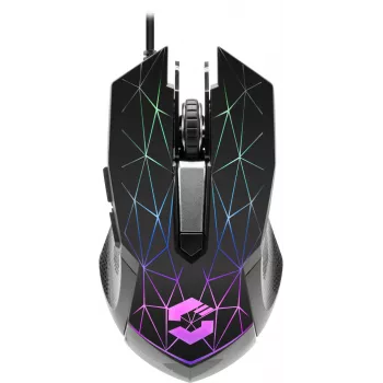 Speedlink Reticos RGB igralna miška, črna (SL-680011-BK)
