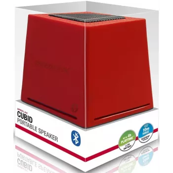 Speedlink Cubid BT zvočnik, rdeč (SL-8904-RD)