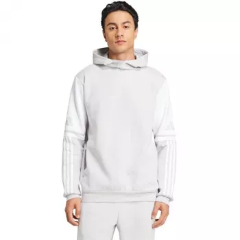adidas Squadra 25 moška majica s kapuco Medium Grey Heather JD2977 velikost M