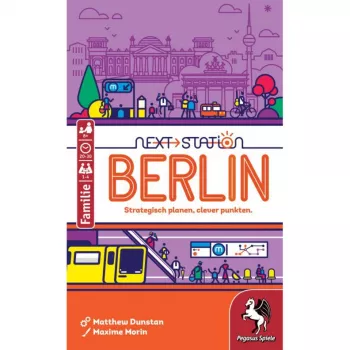 PEGASUS Next Station Berlin – roll & write družabna igra (nemška izdaja)