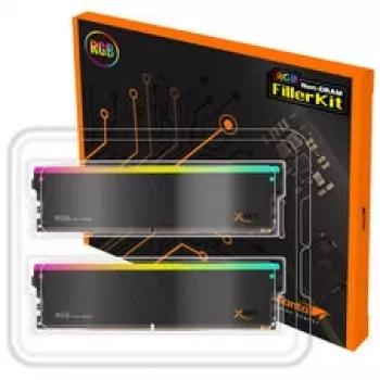 V-Color Manta XSky RGB komplet polnil za DDR5, brez DRAM, ARGB - dvojni komplet, črn
