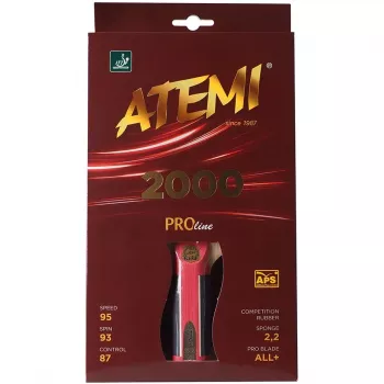 Atemi 2000 Pro konkavni lopar za namizni tenis