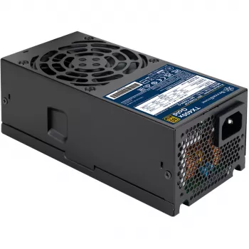 SilverStone TX400x Gold 400W 80 PLUS Gold ATX napajalnik, črn, 2x PCIe