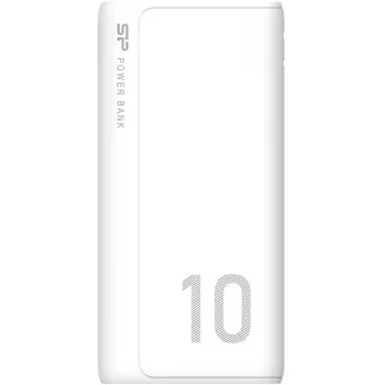 Silicon Power GP15 10000 mAh powerbank, bel (SP10KMAPBKGP150W)