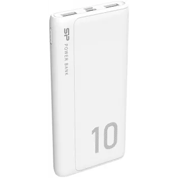 Silicon Power GP15 10000 mAh powerbank, bel (SP10KMAPBKGP150W)