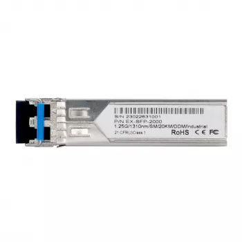 EXSYS EX-SFP-2000 SFP oddajnik-sprejemnik (transceiver) LC enorodovni dupleks 20km - 1,25 Gbit/s