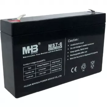 PowerWalker MHB MS7-6 12V 7Ah VRLA baterija za sisteme UPS