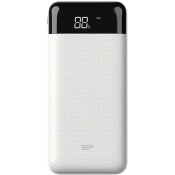 Silicon Power GP28 10000 mAh powerbank, bel (SP10KMAPBKGP280W)