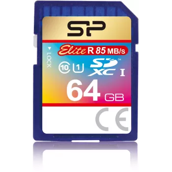 Silicon Power 64GB SDXC UHS-I U1 V10 pomnilniška kartica