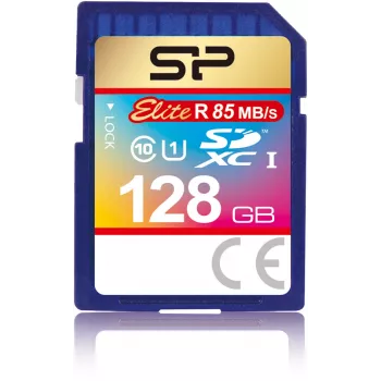 Silicon Power 128GB SDXC UHS-I U1 V10 pomnilniška kartica