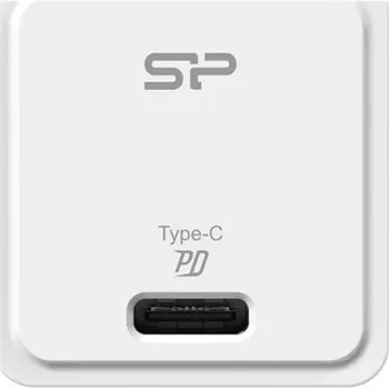 Silicon Power Boost polnilnik QM12 20W USB-C PD, bel (SP20WASYQM121PCW)