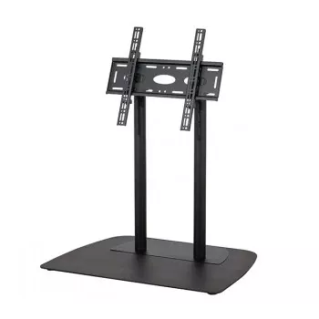 B-TECH AV SYSTEM X - univerzalno nizko talno stojalo za ploske zaslone (VESA 600 x 400) - 0,75 m stebri Ø50 mm