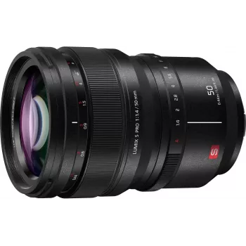 Panasonic Lumix S Pro 50mm f/1.4 objektiv, L-Mount, polni format (S-X50E)
