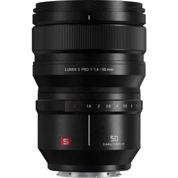 Panasonic Lumix S Pro 50mm f/1.4 objektiv, L-Mount, polni format (S-X50E)