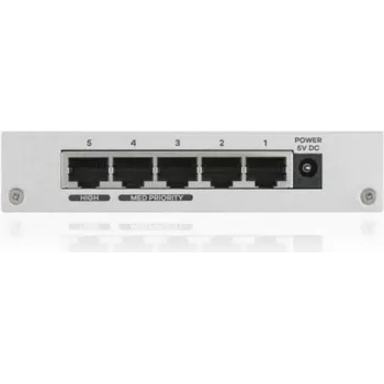 DSIT Zyxel GS105B 5-portno gigabitno ethernetno neupravljano namizno stikalo